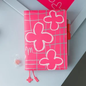 Makoto Matsubayashi Pink Flowers A5 Cousin Size