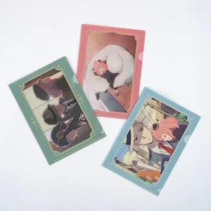 SPY x FAMILY Hobonichi Clear Folder Set of 3 for A6 Size (SPY x FAMILY)
